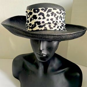 Sonni San Francisco Black Straw Ladies Hat